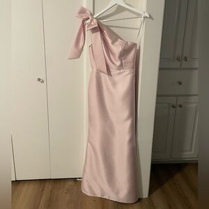 Pink Alfred Sung Dress Bella Bridesmaid Petite